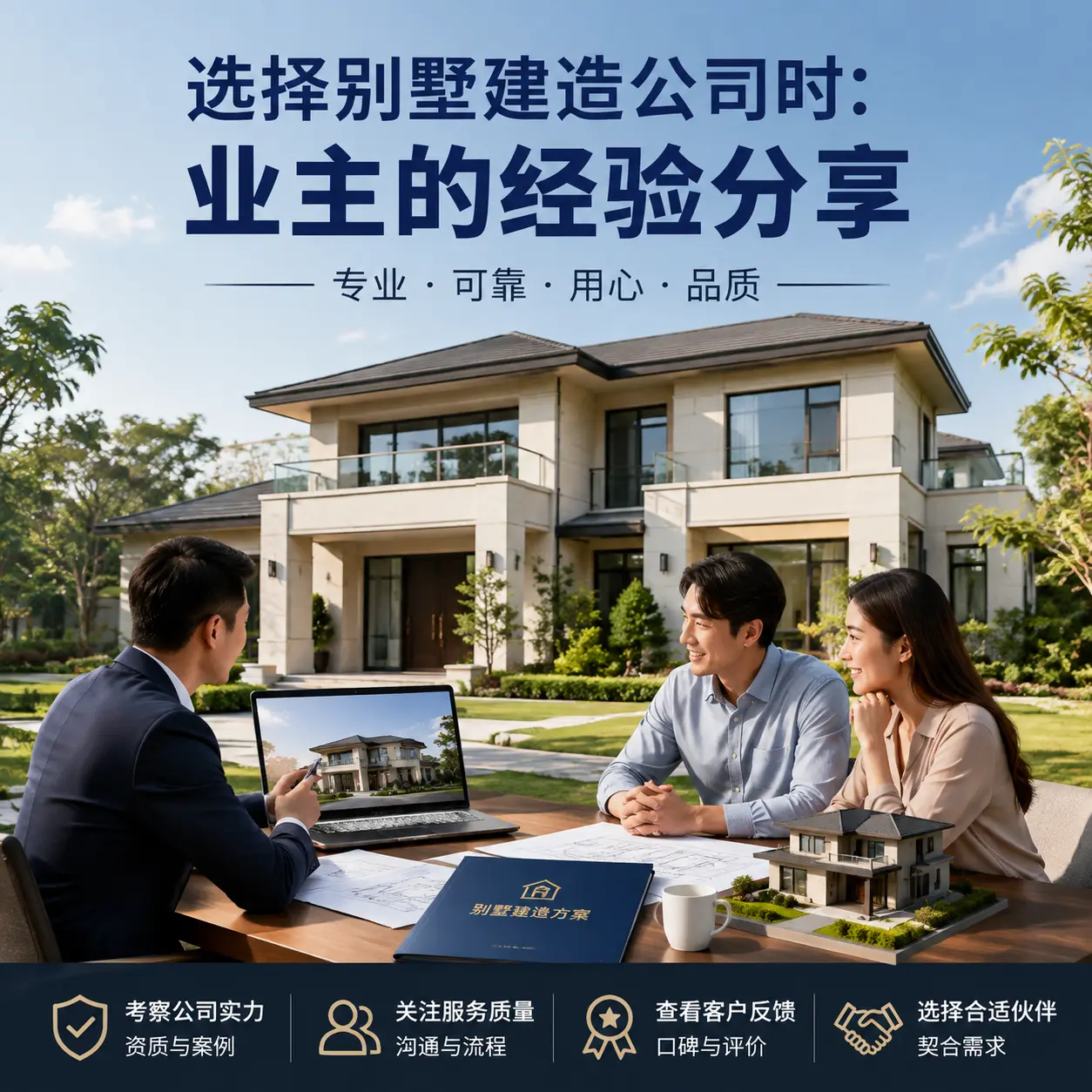 选择别墅建造公司时: 修文 业主的经验分享