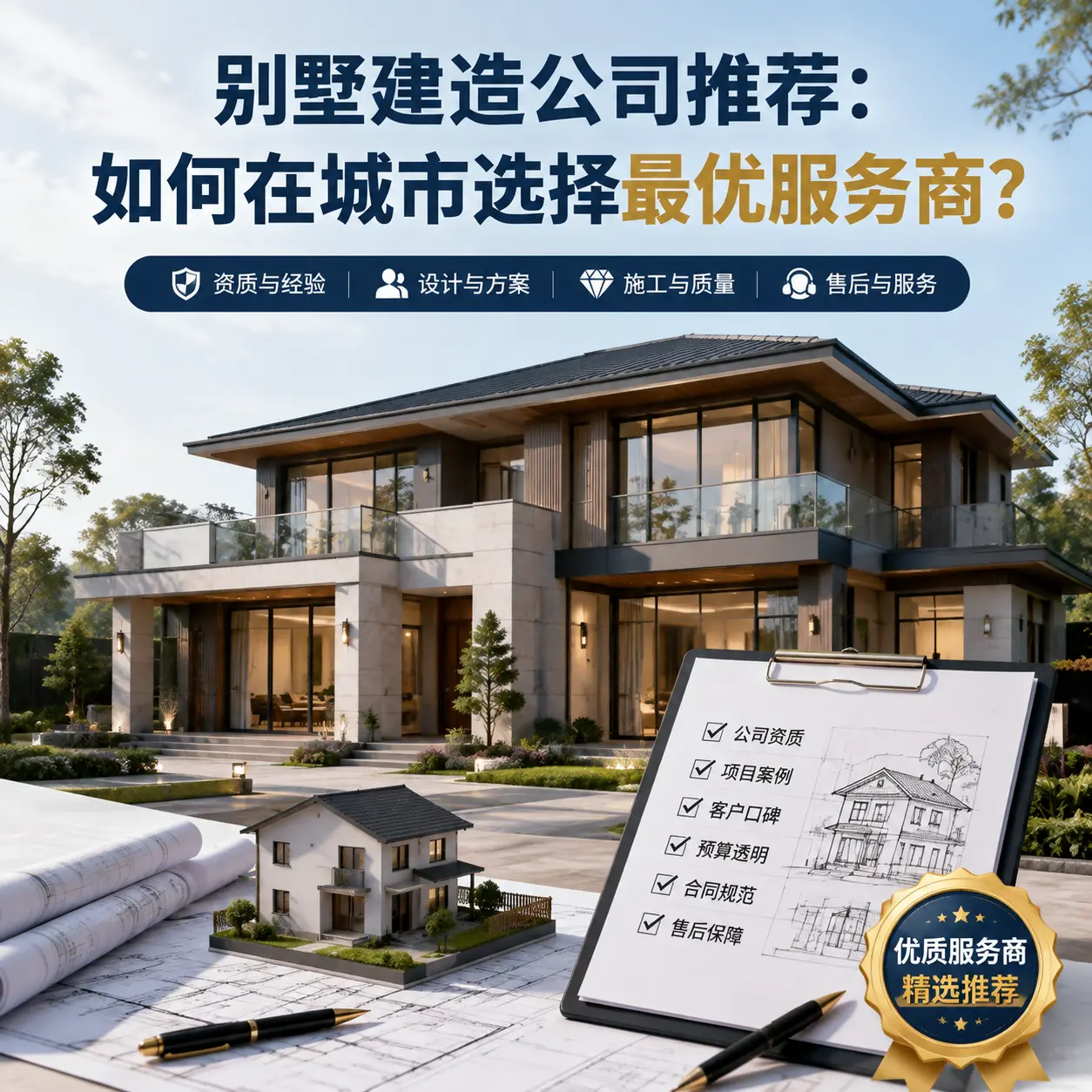 别墅建造公司推荐:如何在 修文 选择最优服务商?