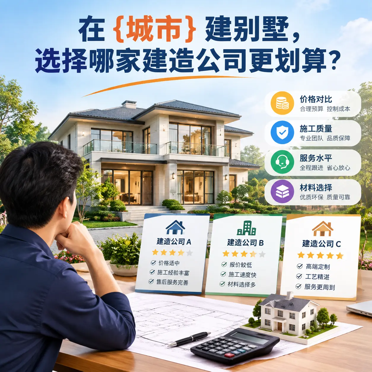 在 修文 建别墅,选择哪家建造公司更划算?