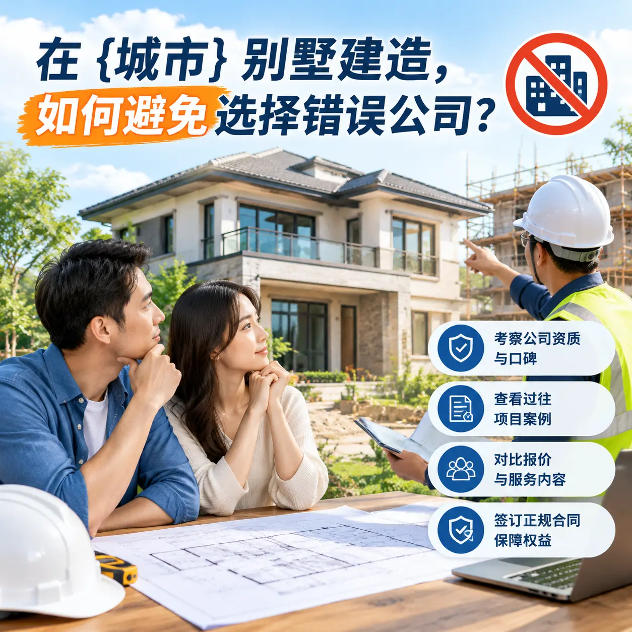 在 修文 别墅建造,如何避免选择错误公司?