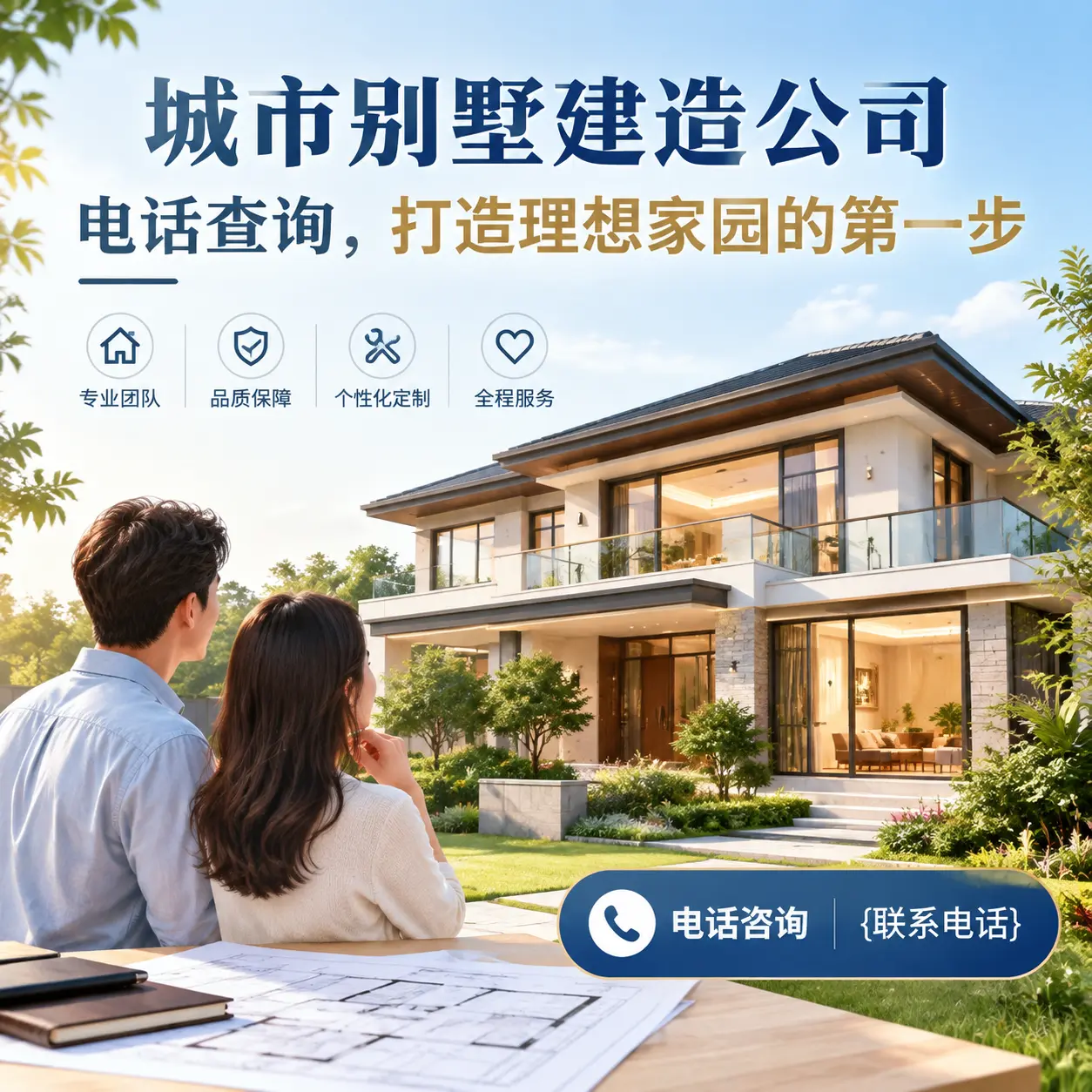 修文别墅建造公司电话查询,打造理想家园的第一步