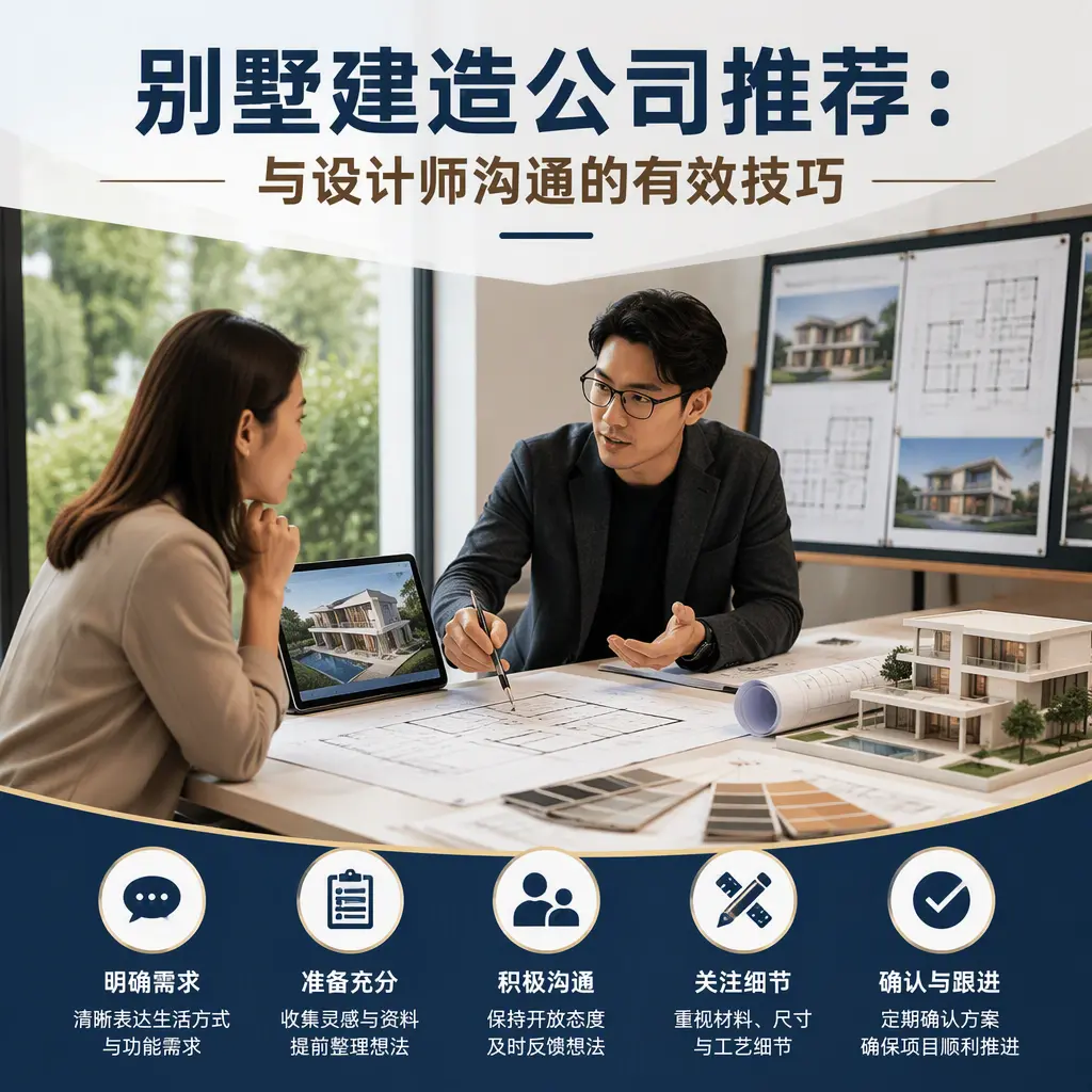 别墅建造公司推荐:与设计师沟通的有效技巧在 修文