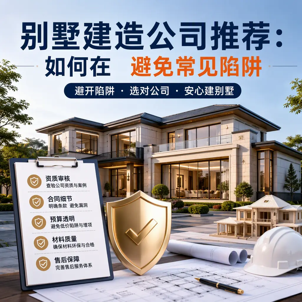 别墅建造公司推荐:如何在 修文 避免常见陷阱