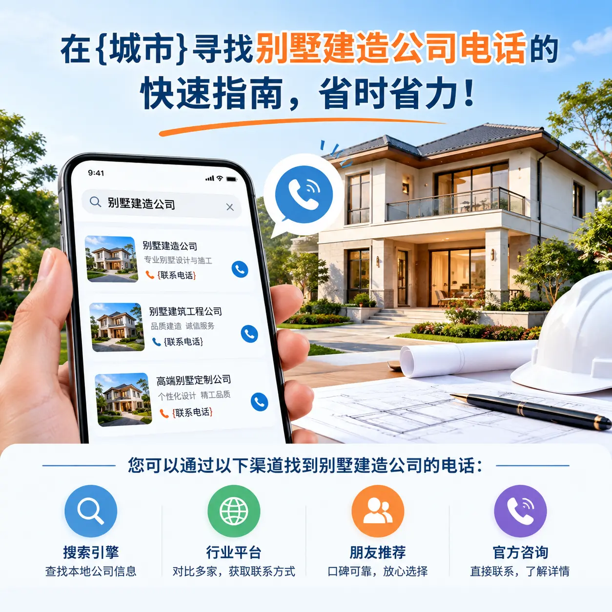 在修文寻找别墅建造公司电话的快速指南,省时省力!