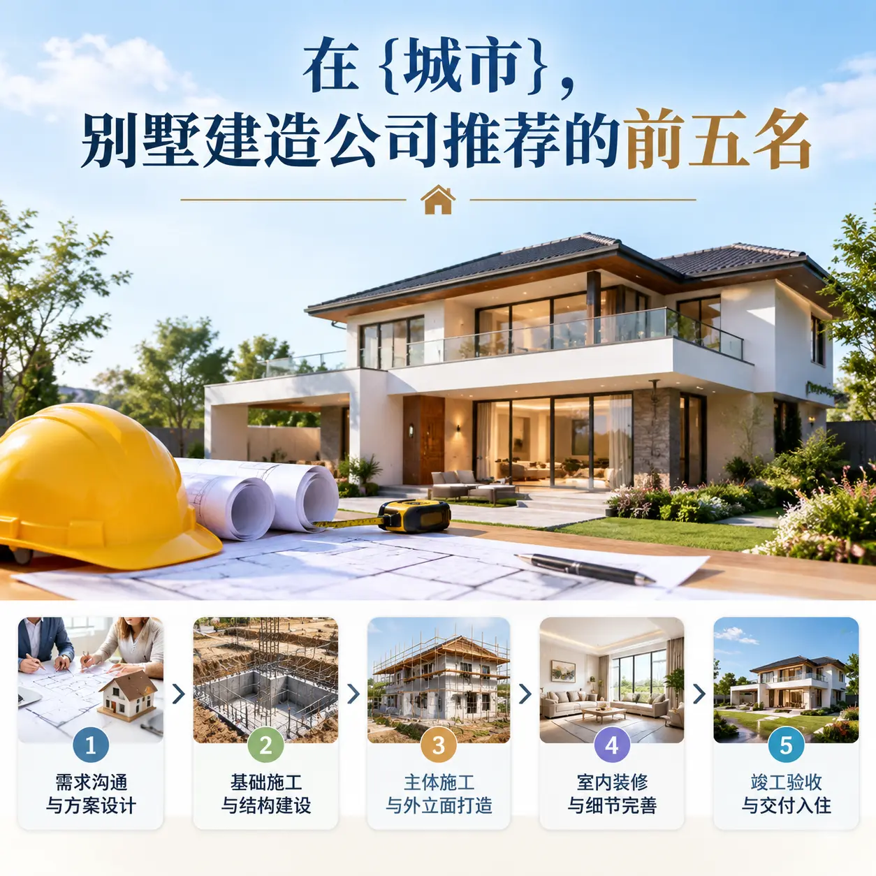 在 修文,别墅建造公司推荐的前五名