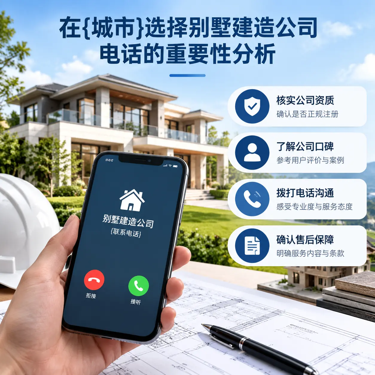 在修文选择别墅建造公司电话的重要性分析