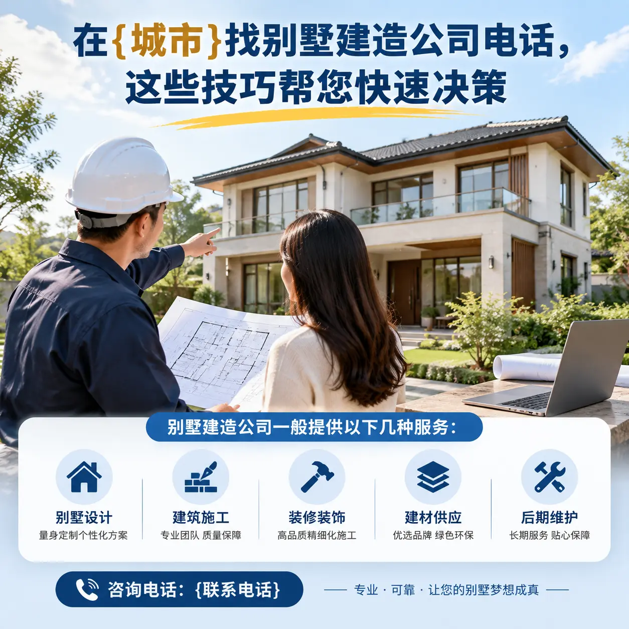 在修文找别墅建造公司电话,这些技巧帮您快速决策