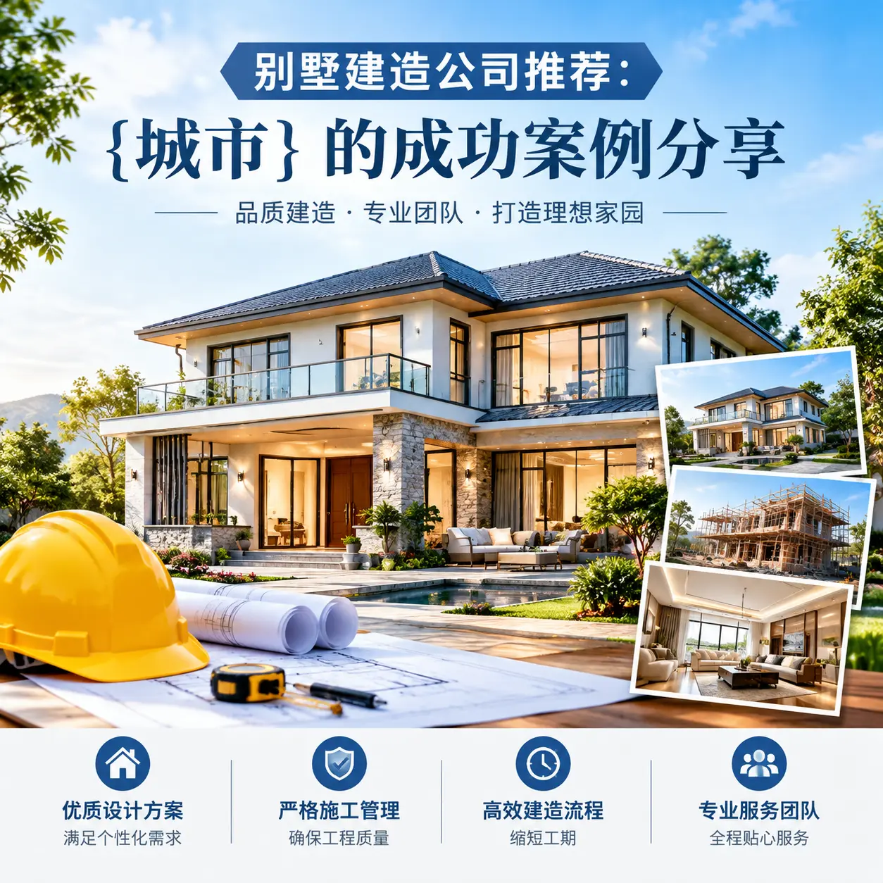 别墅建造公司推荐: 修文 的成功案例分享