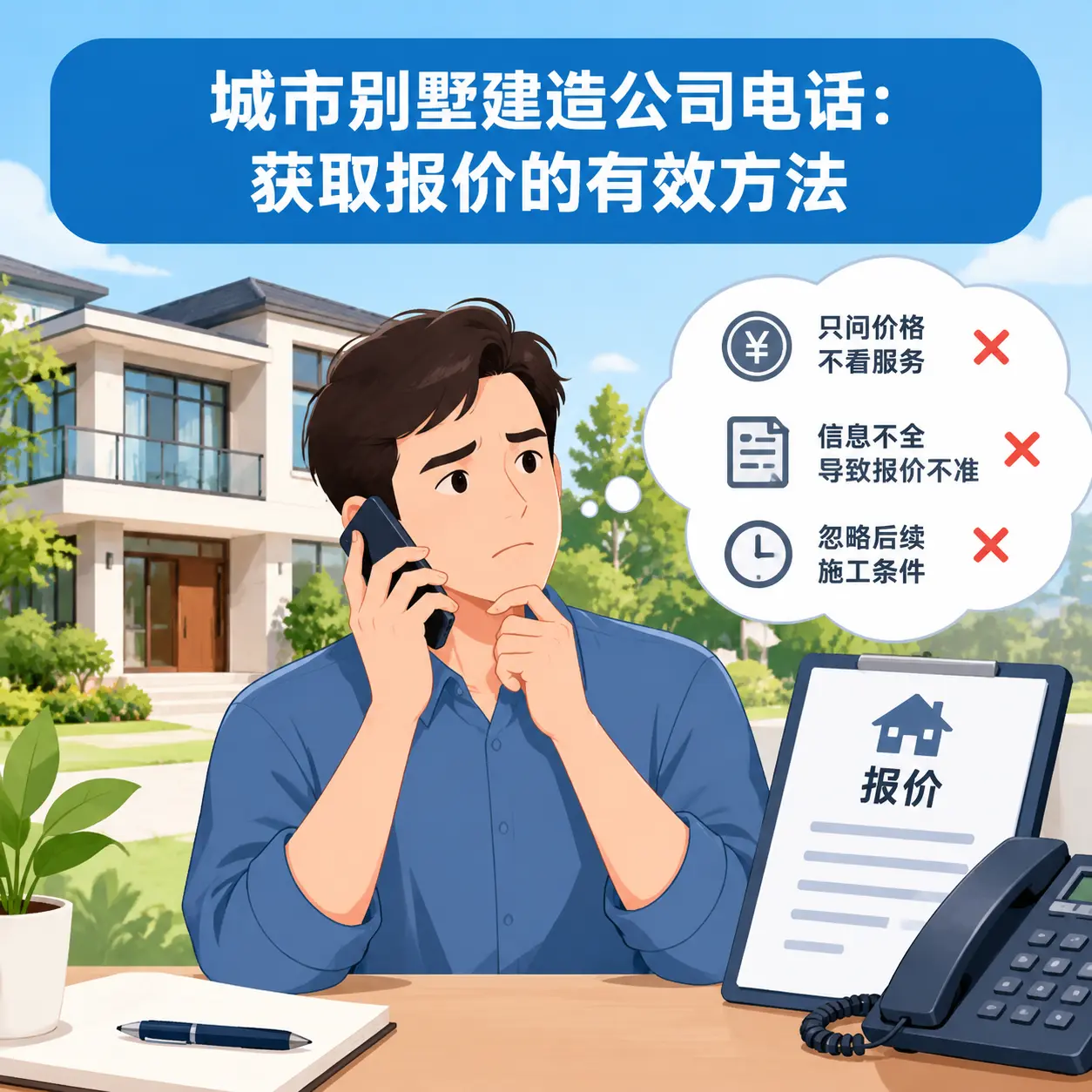 修文别墅建造公司电话:获取报价的有效方法